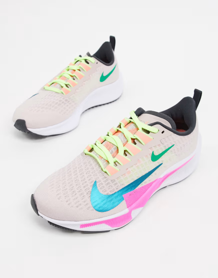 Nike Running I'm Perfect Air Zoom Pegasus 37 sneakers in pink | ASOS (Global)