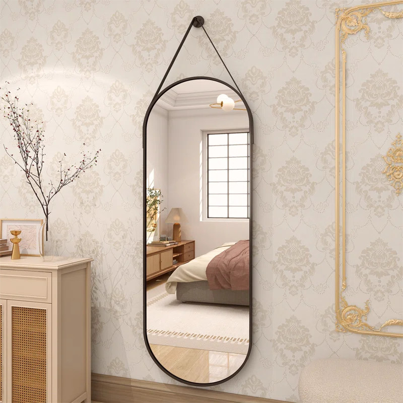 Pacuta Oval Metal Wall Mirror | Wayfair North America