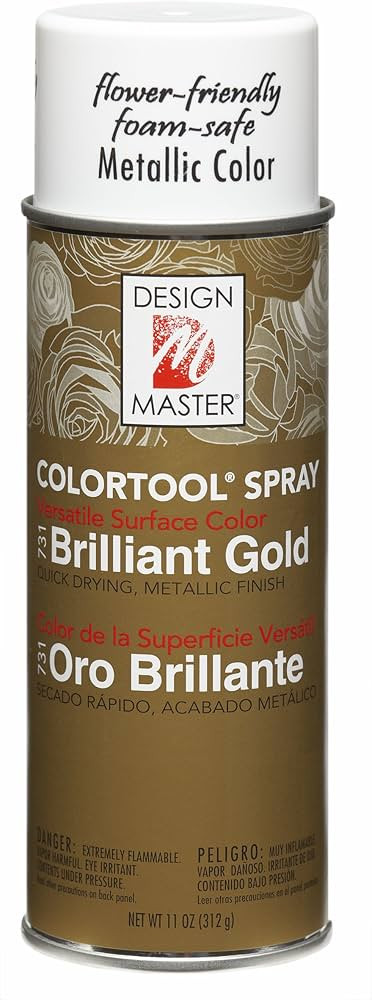 Design Master 731 Garden, Gold Metallic, 11 ounces | Amazon (US)