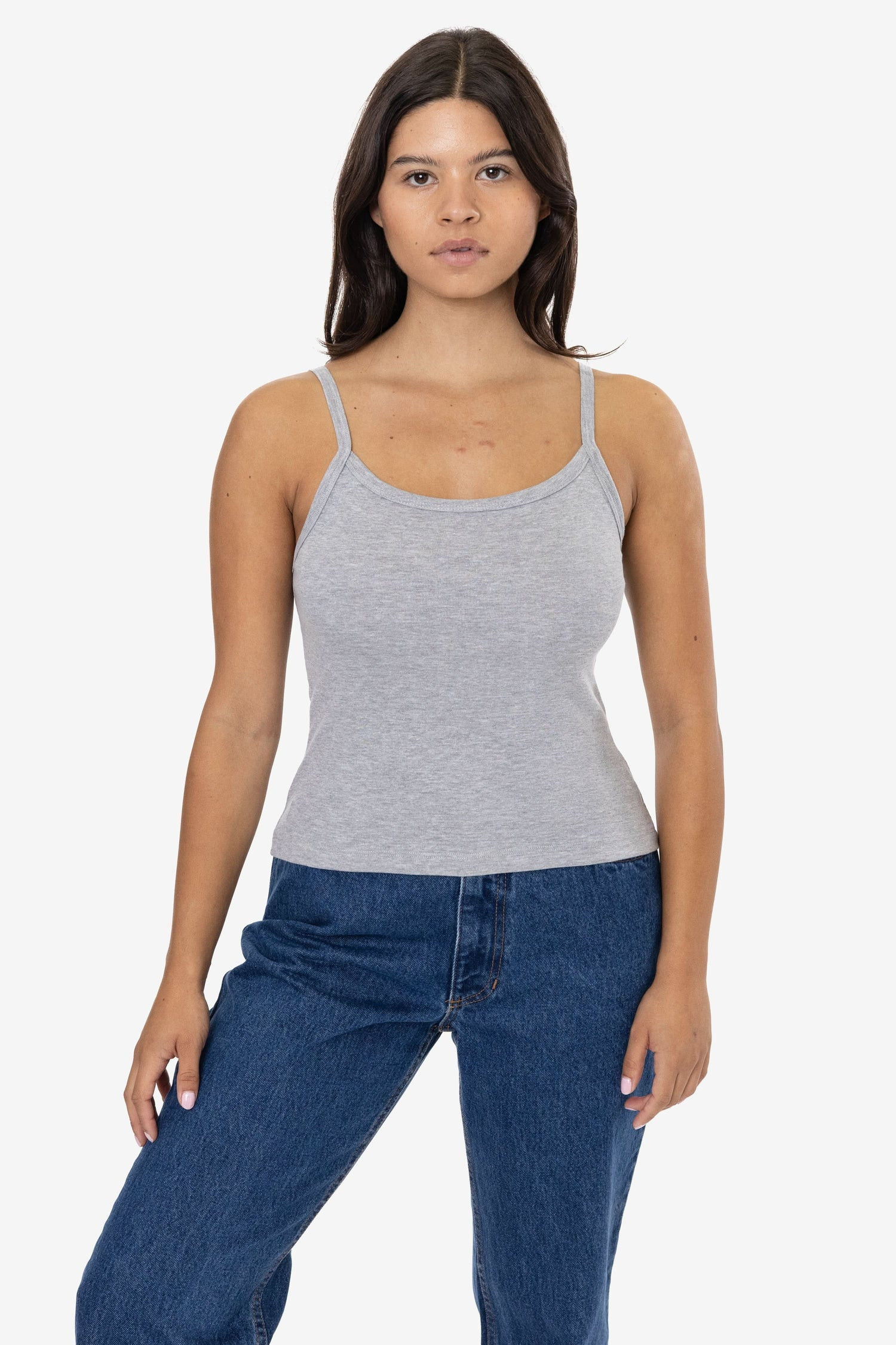 43011 - Baby Rib Spaghetti Tank | Los Angeles Apparel