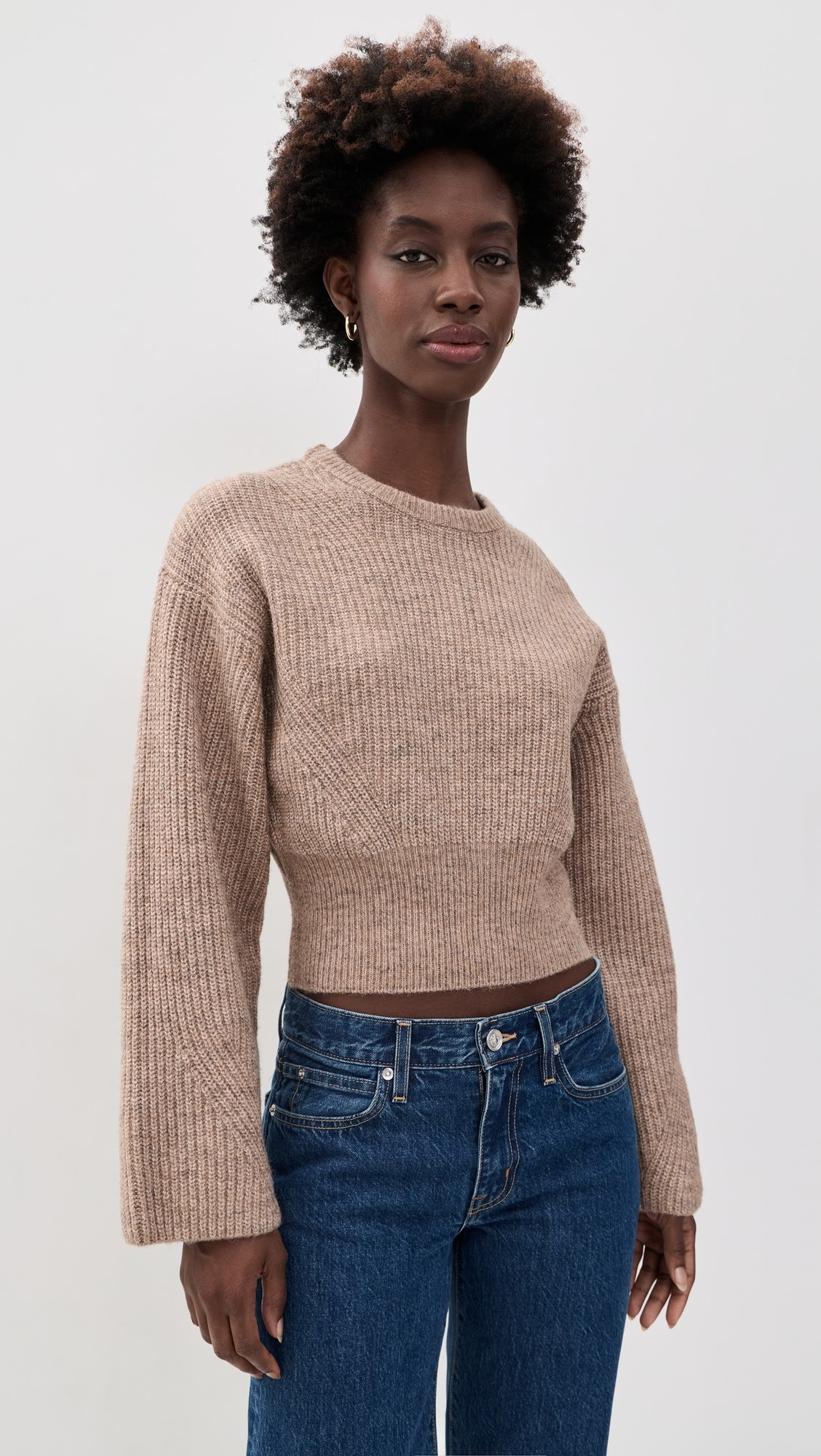 Good American The Chunky Knit Sweater | Shopbop | Shopbop