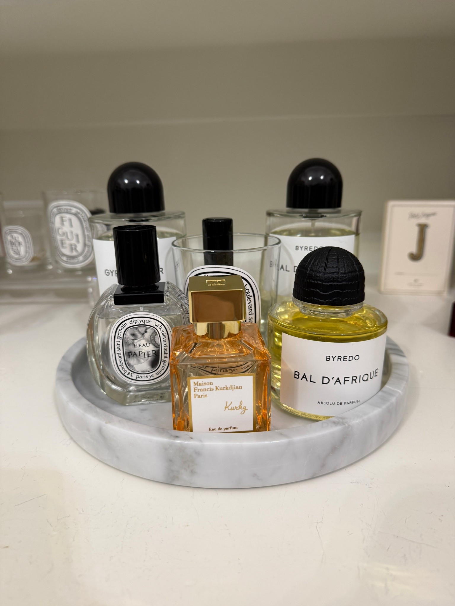 February perfume favorites tray 

Byredo
Maison Francis Kirkdijan
Diptyque


#LTKBeauty #LTKselfcare #LTKValentine