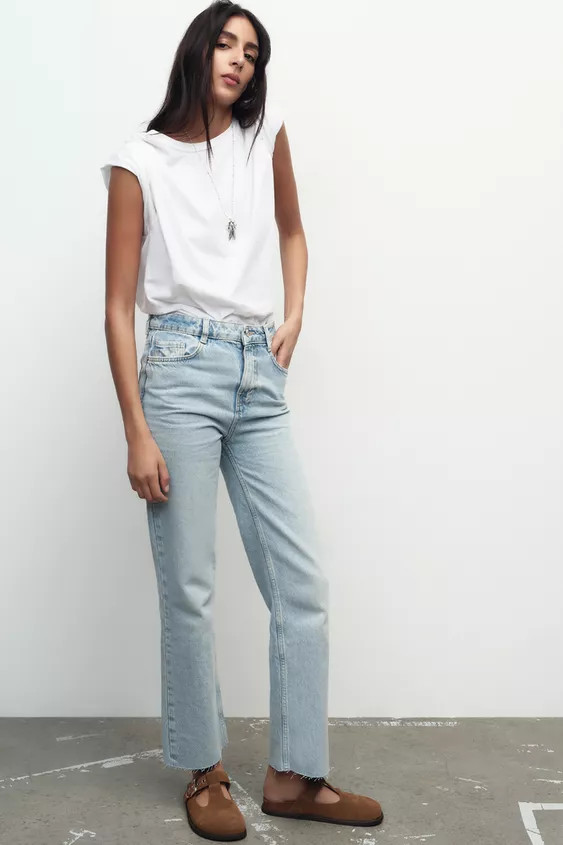 Z1975 HIGH WAIST STRAIGHT LEG JEANS | Zara US