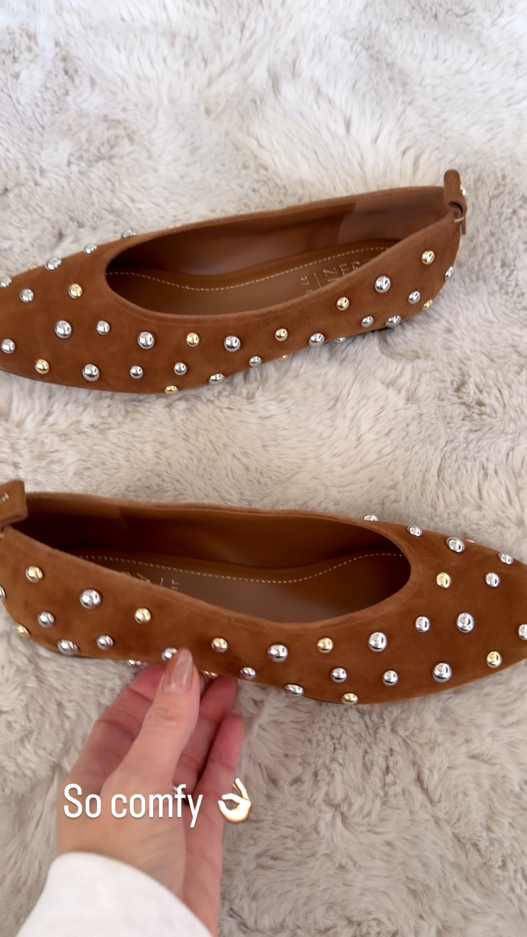 The most comfy studded  ballet flat they are extremely padded and comfortable. You will love these if it’s true to size.

#LTKHoliday #LTKGiftGuide #LTKOver40