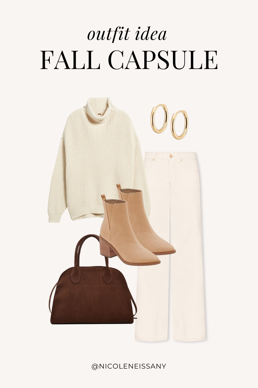 Fall Capsule Wardrobe Outfit Idea | fall capsule outfit, fall outfit, fall outfits, fall style, fall fashion, fall 2024 fashion, fall outfits 2024, fall trends 2024, fall outfit inspo, fall outfit inspiration, fall capsule wardrobe essentials, fall wardrobe essentials, fall closet essentials, fall essentials, fall basics, fall must haves, neutral capsule wardrobe, neutral outfit, neutral fashion, casual outfit, casual date night outfit, elevated casual outfit, brunch outfit, everyday outfit, Abercrombie, Abercrombie denim, Abercrombie jeans, Amazon Fashion, Revolve, Lulus, Nordstrom // fall sweaters, turtleneck sweater, white jeans, white denim, cream jeans, cream denim, brown ankle boots, gold teardrop earrings, brown suede tote bag

#LTKSeasonal #LTKShoeCrush #LTKItBag #LTKStyleTip #LTKFindsUnder50 #LTKFindsUnder100 #LTKTravel #LTKSaleAlert 