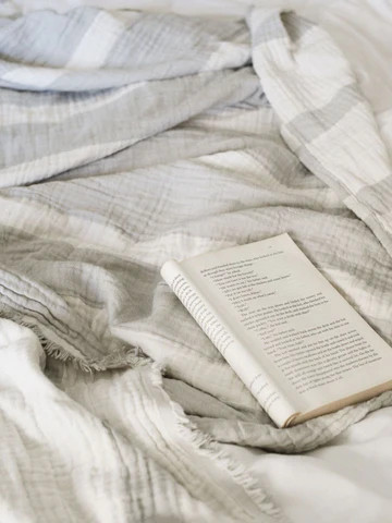 Oversized Muslin Throw | One Wednesday