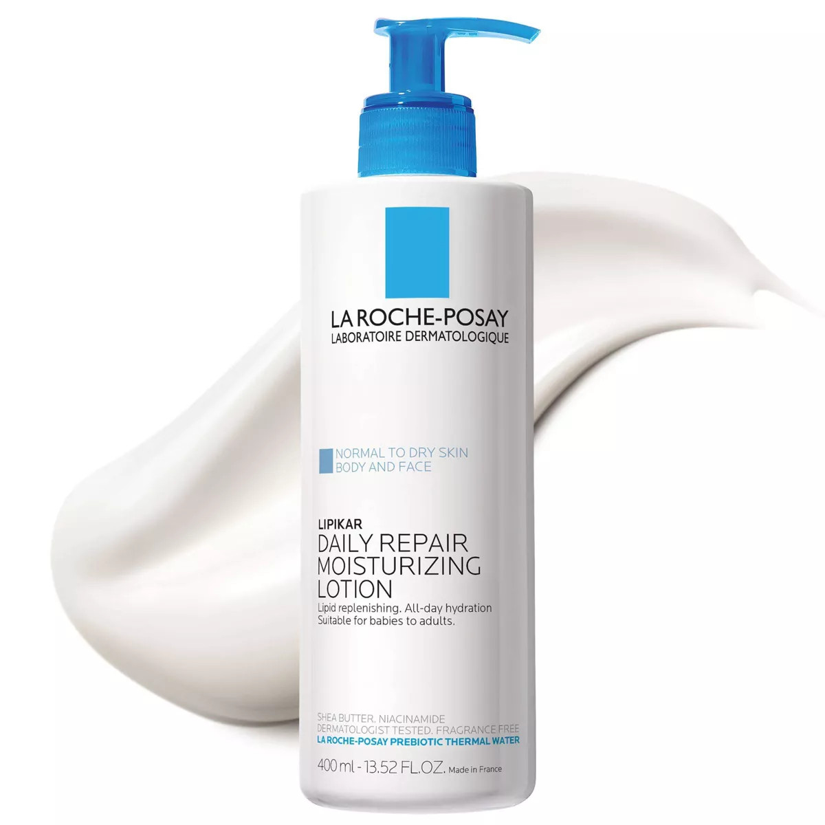 La Roche Posay Lipikar Daily Repair Moisturizing Body Lotion Unscented - 13.52 fl oz | Target