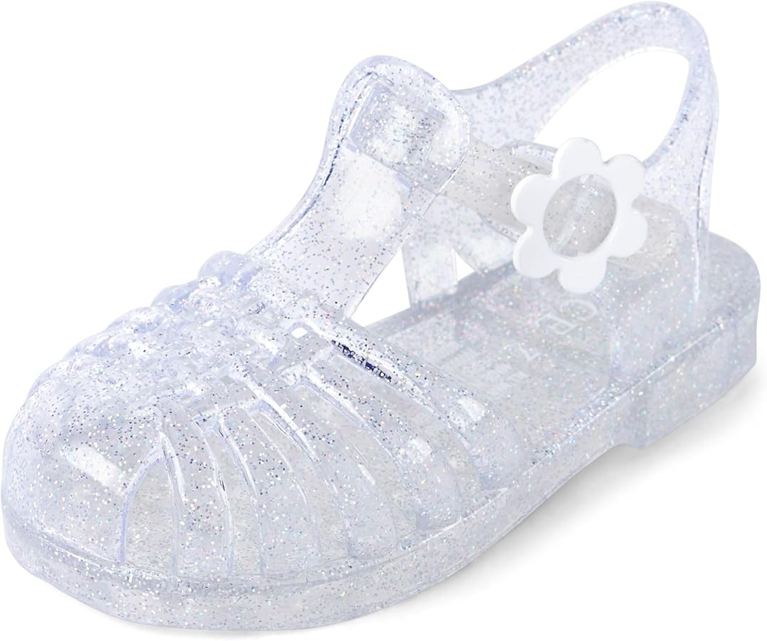 The Children's Place girls And Toddler Girls Jelly Fisherman SandalsSandal | Amazon (US)