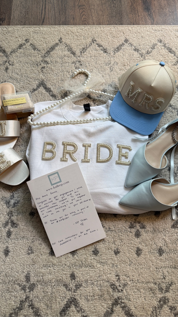 POV: You just got the cutest bridal mail 💍✨ Unboxing the sweetest PR box from @kaileepweddings and officially entering my ✨BRIDE ERA✨ #ad 

From pearl-detailed everything to the chicest “MRS” cap, they truly nailed the bridal vibe 🤍

Feeling so loved & it’s getting so real - wedding countdown is ON! #kpbrides #bridetobe #weddingera #bridestyle #fiancéelife #bridalunboxing 

#LTKShoeCrush #LTKWedding #LTKParties