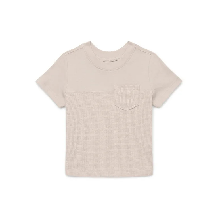 Wonder Nation Toddler Boy Tee with Short Sleeves, Sizes 12M-5T | Walmart (US)