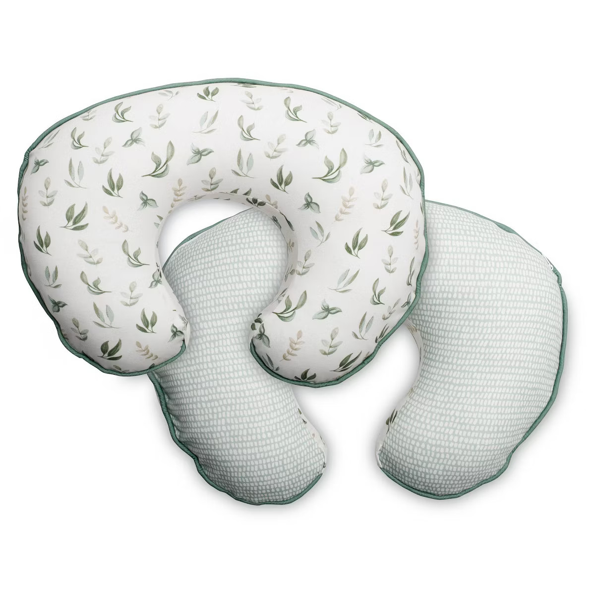 Boppy Nursing Pillow Cover Organic, Green Leaves | Target