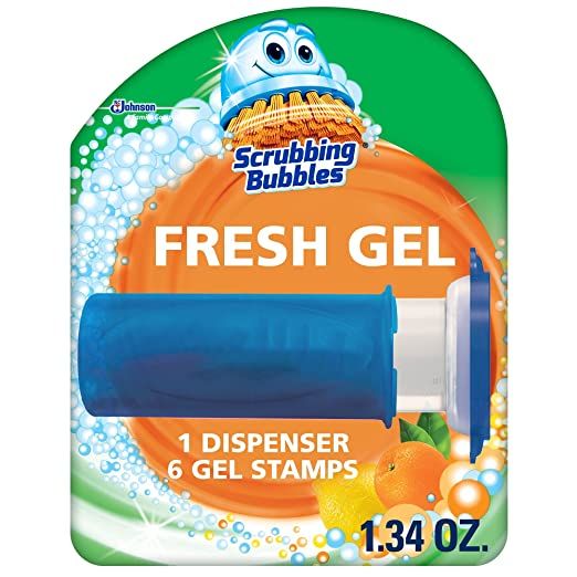 Scrubbing Bubbles Fresh Gel Toilet Bowl Cleaning Stamps, Gel Cleaner, Helps Prevent Limescale and... | Amazon (US)