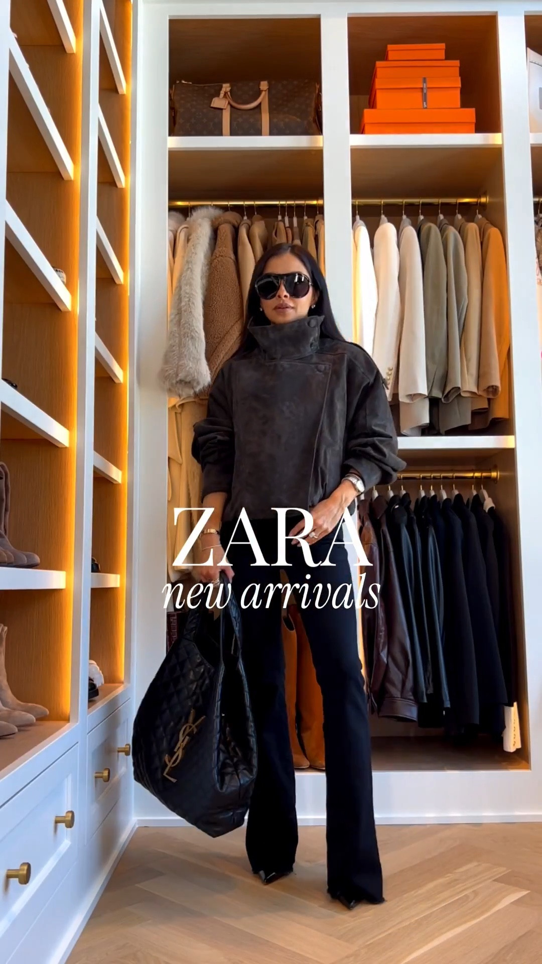Zara new arrivals 
Zara suede bomber jacket in new charcoal color
Zara viral jacket in brown 
Wearing an XS in everything 
Veronica Beard denim wearing a 24 - run TTS 
Mother denim wearing a 24 - run TTS 
Levis ecru jeans wearing a 24 - run TTS 




#LTKSeasonal #LTKootd #LTKOver40