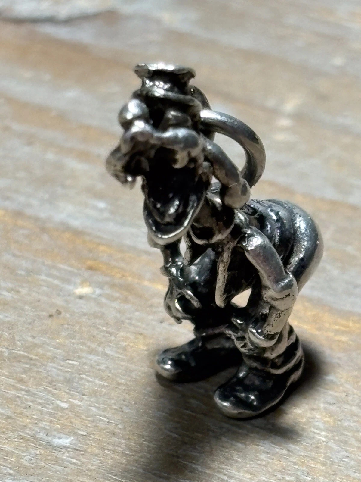 Vintage Sterling Silver Squatting Goofy Charm ~C186~ | eBay US