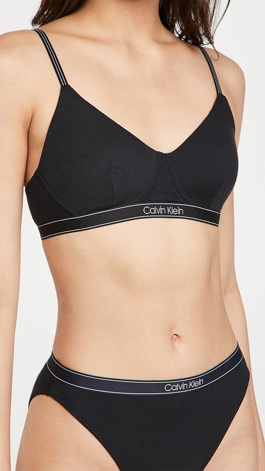 Calvin Klein Underwear Pure Lightly Lined Bralette | SHOPBOP | Shopbop