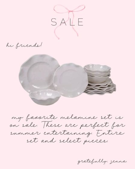 Wayfair Way Day Sale ✨  Hi Friends, my favorite melamine set are currently on sale! 🩷

#LTKhome #LTKsalealert