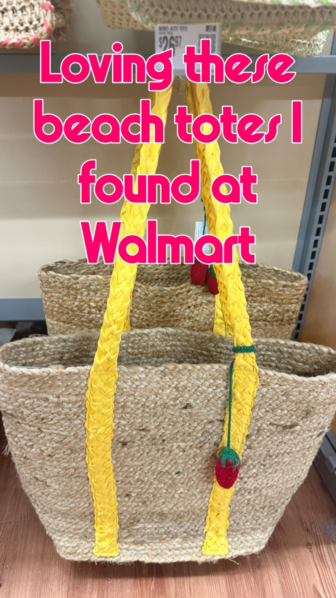 I found the cutest beach totes at WALMART.  These are perfect for summer or your upcoming spring break! 

#LTKmomlife #LTKTravel #LTKSwim