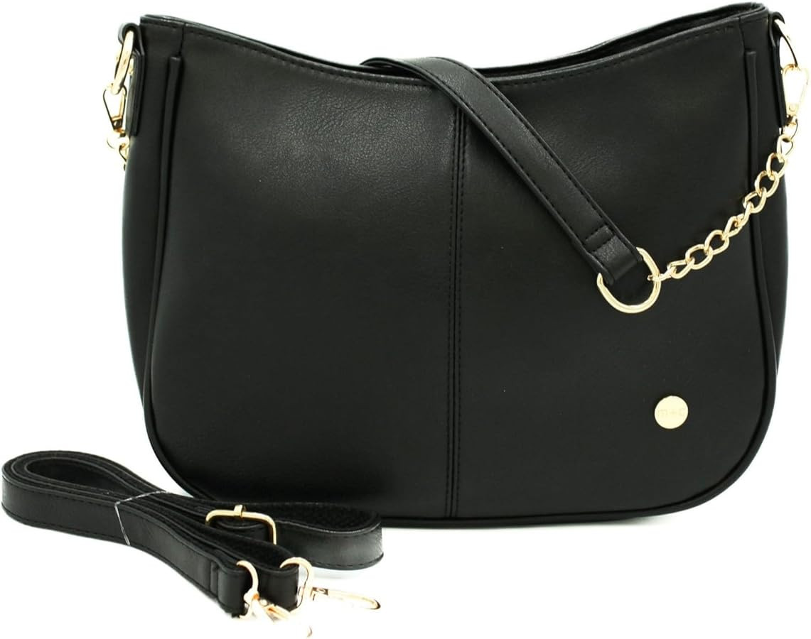 Modern+Chic Crossbody Bags for Women - Marissa Saddle Crossbody, Vegan Leather Shoulder or Handba... | Amazon (US)