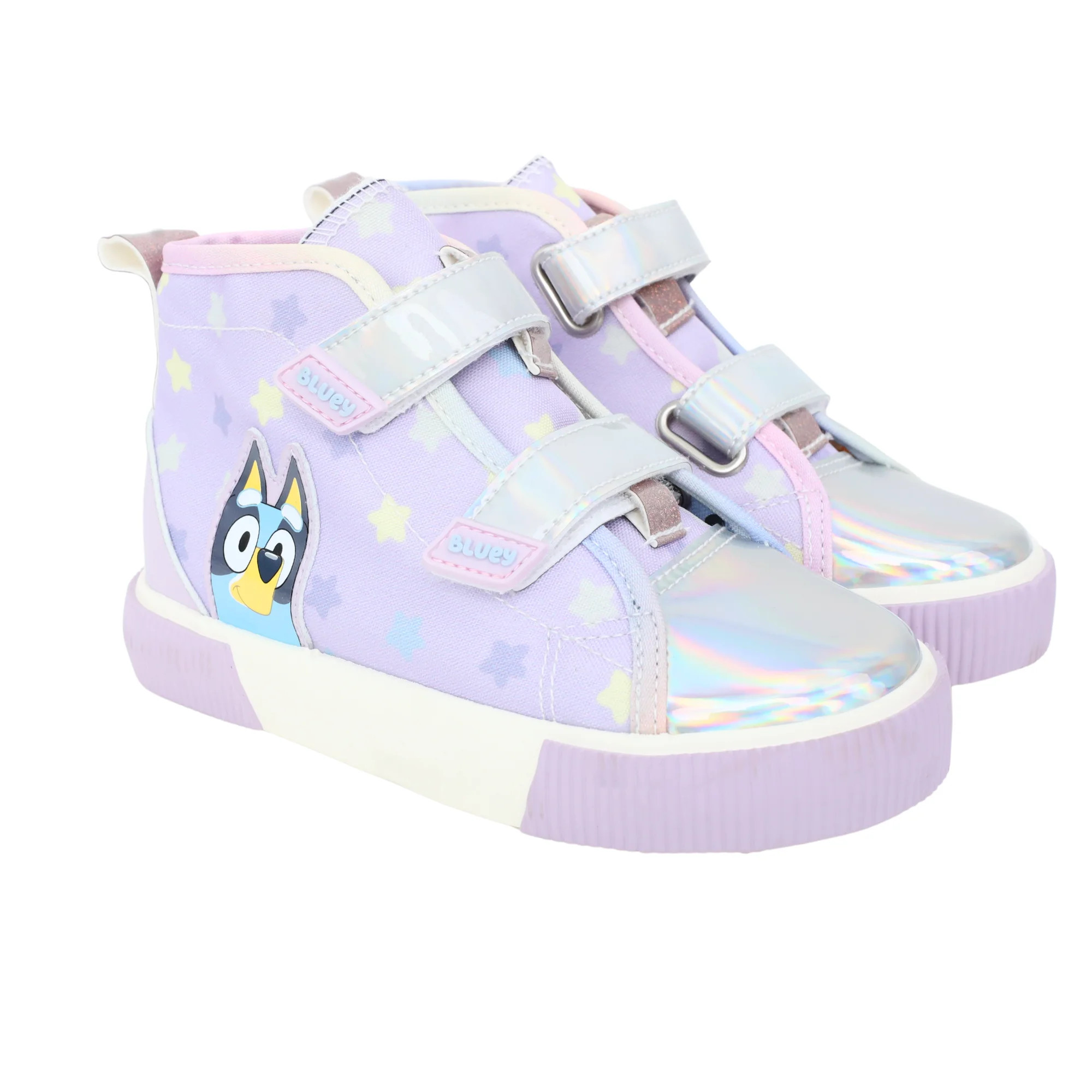 Bluey & Bingo Toddler Girls High Top Sneakers | Walmart (US)