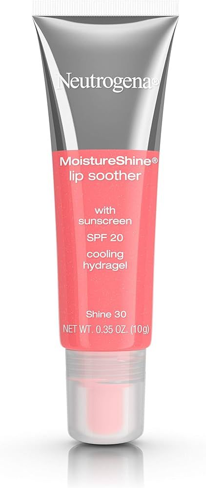 Neutrogena MoistureShine Lip Soother Gloss with SPF 20 Sun Protection, High Gloss Tinted Lip Mois... | Amazon (US)