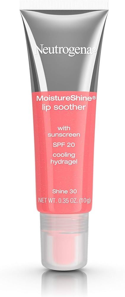 Neutrogena MoistureShine Lip Soother Gloss with SPF 20 Sun Protection, High Gloss Tinted Lip Mois... | Amazon (US)