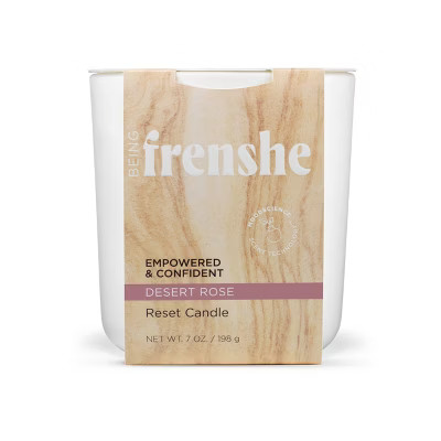 Being Frenshe Reset Candle - Desert Rose - 7oz | Target