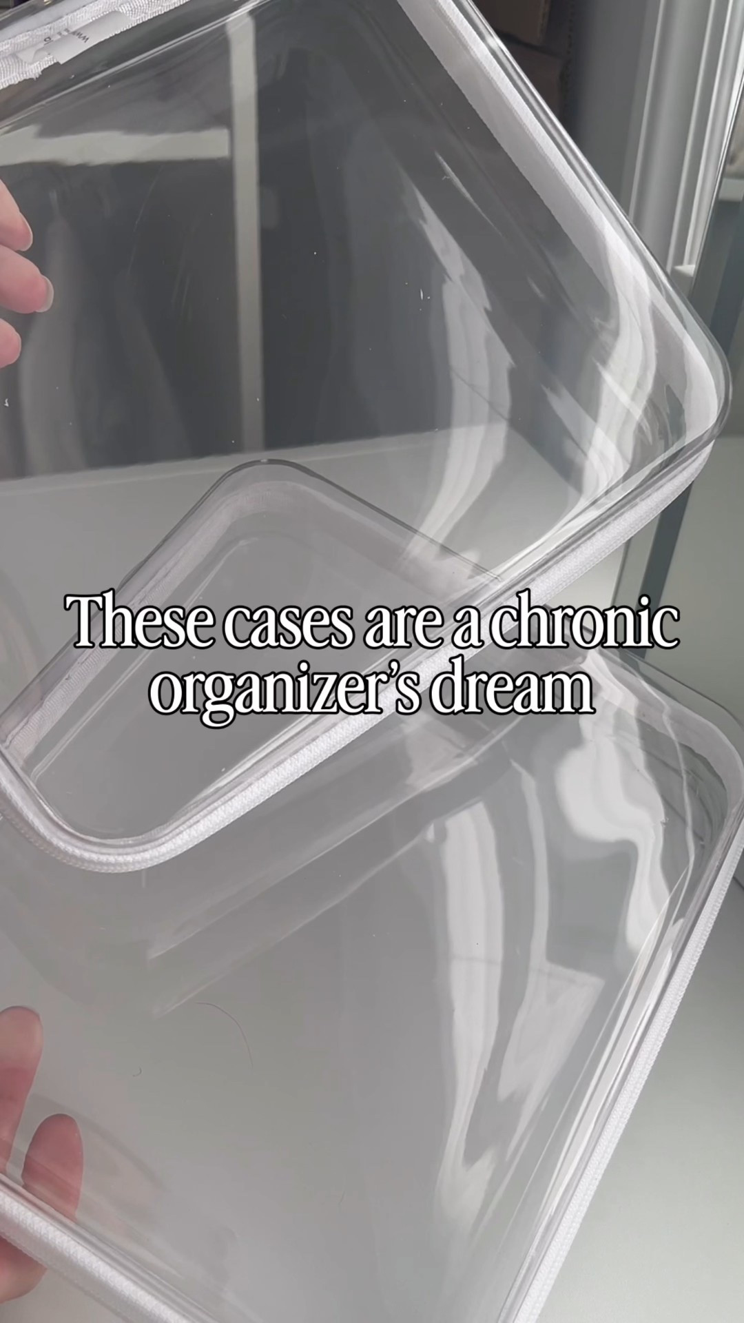 I have limited closet space, so I am *constantly* organizing my house. These cases kept coming up on my social media and I figured I’d give them a try - I love them! They’re being put to use with my scrapbook and junk journal stuff right now, but as you can see can also be used for toys, puzzles, board games and much more! Plus they come in different sizes. 

#LTKKids #LTKFindsUnder100 #LTKHome