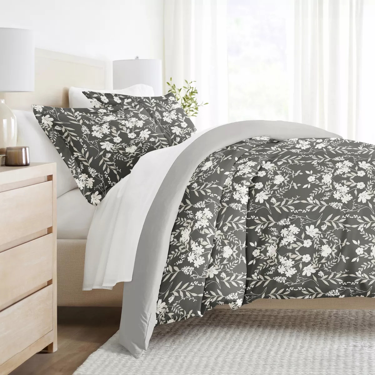 Paisley, Damask & Soft Farmhouse Prints 3PC Duvet Cover & Shams Set, Ultra Soft, Easy Care - Beck... | Target