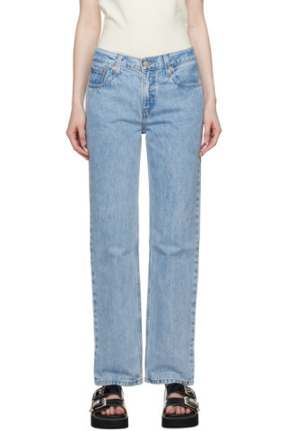 Blue Low Pro Jeans | SSENSE