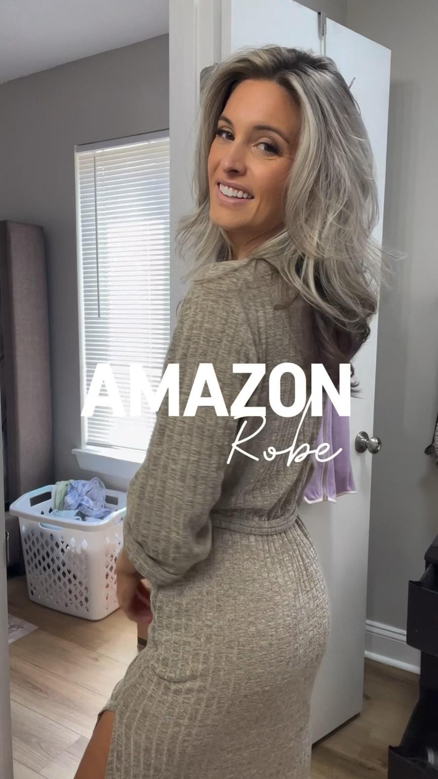 Amazon robe! 
This robe is lightweight and perfect for the summer! 