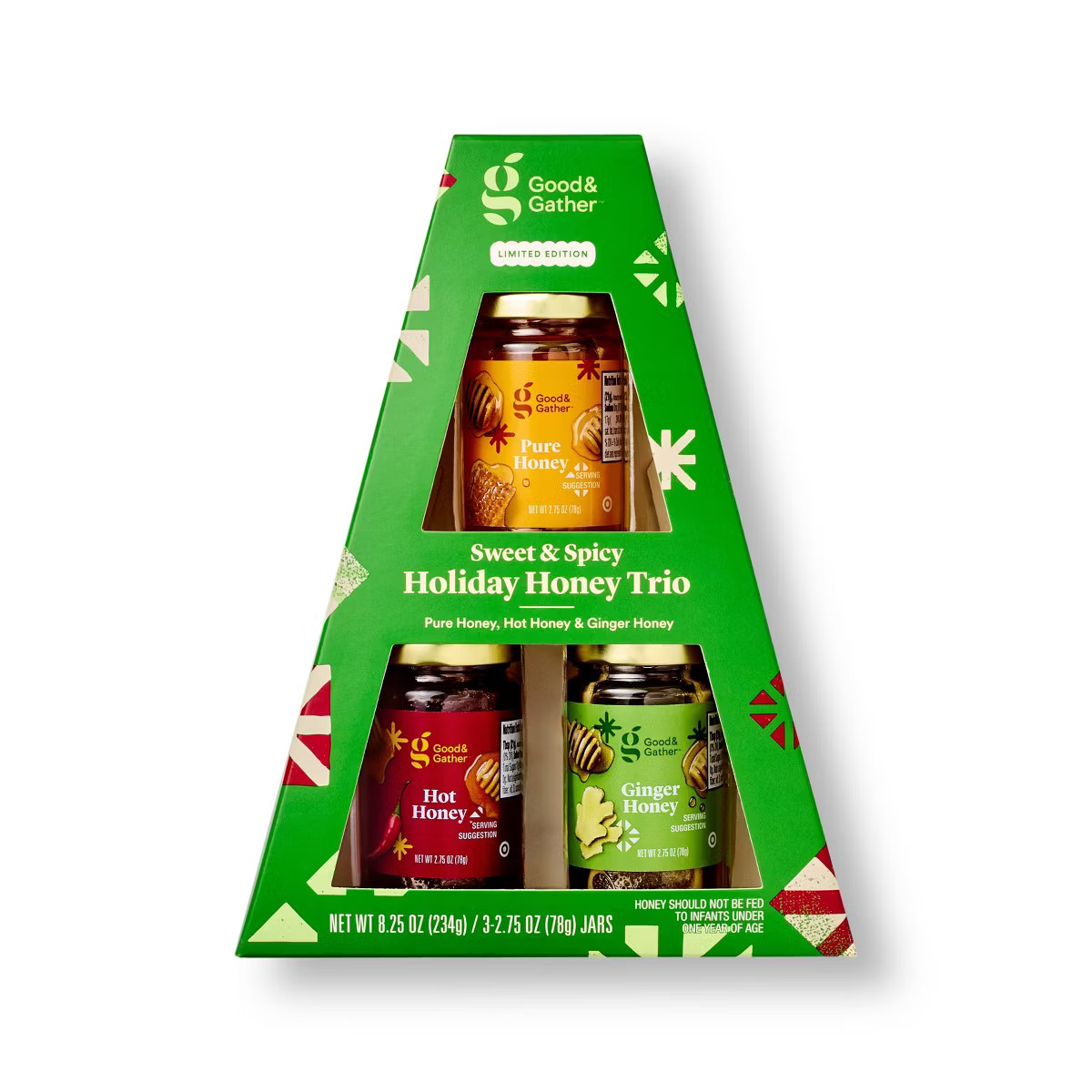 Christmas Honey Trio Set - 8.25oz/3pk - Good & Gather™ | Target