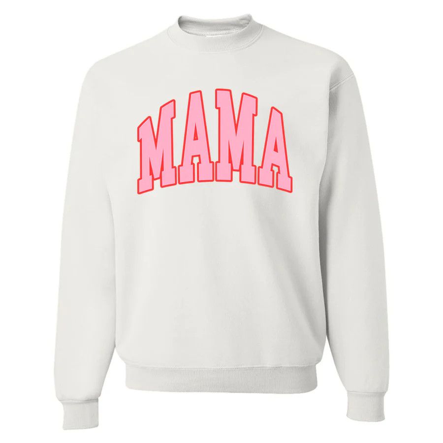 'Pink Mama' Crewneck Sweatshirt | United Monograms