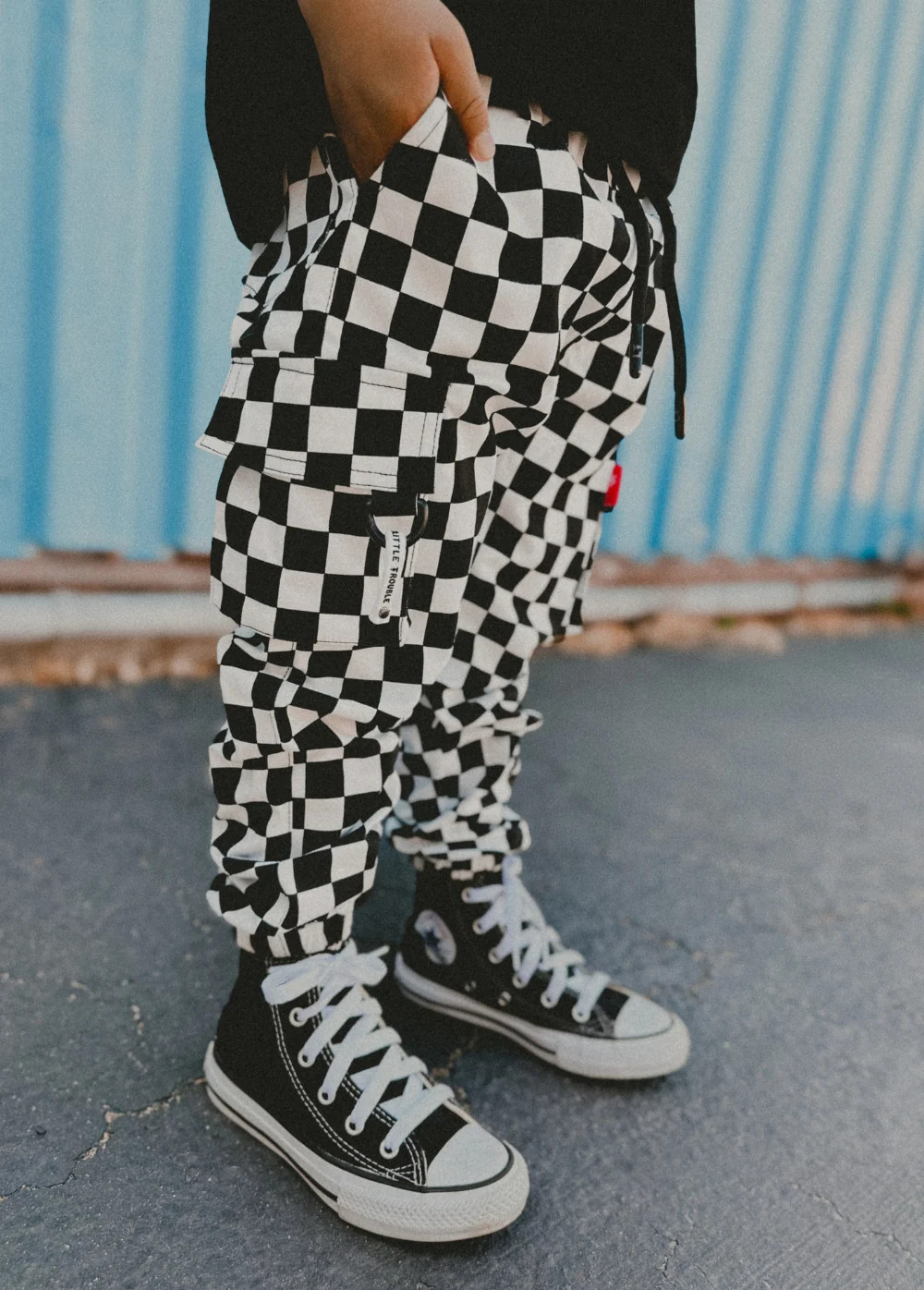 Classic Checker Cargos | Little Trouble