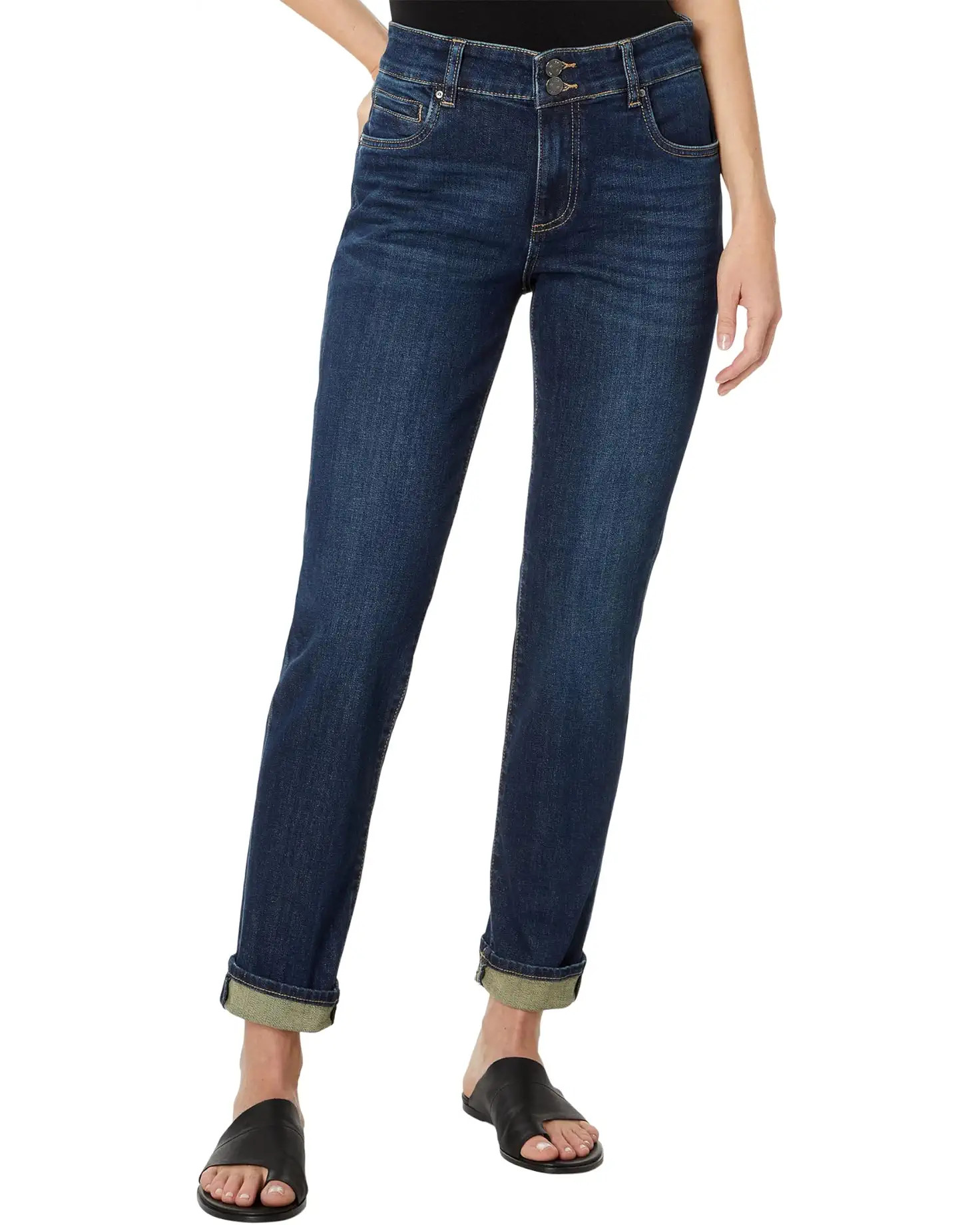 Catherine Boyfriend High Rise Double Button | Zappos