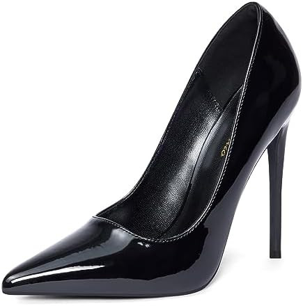 Elisabet Tang High Heels, Women Pumps Pointed Toe Stilettos 4.7 inch/12cm Sexy Heels Party Shoes | Amazon (US)