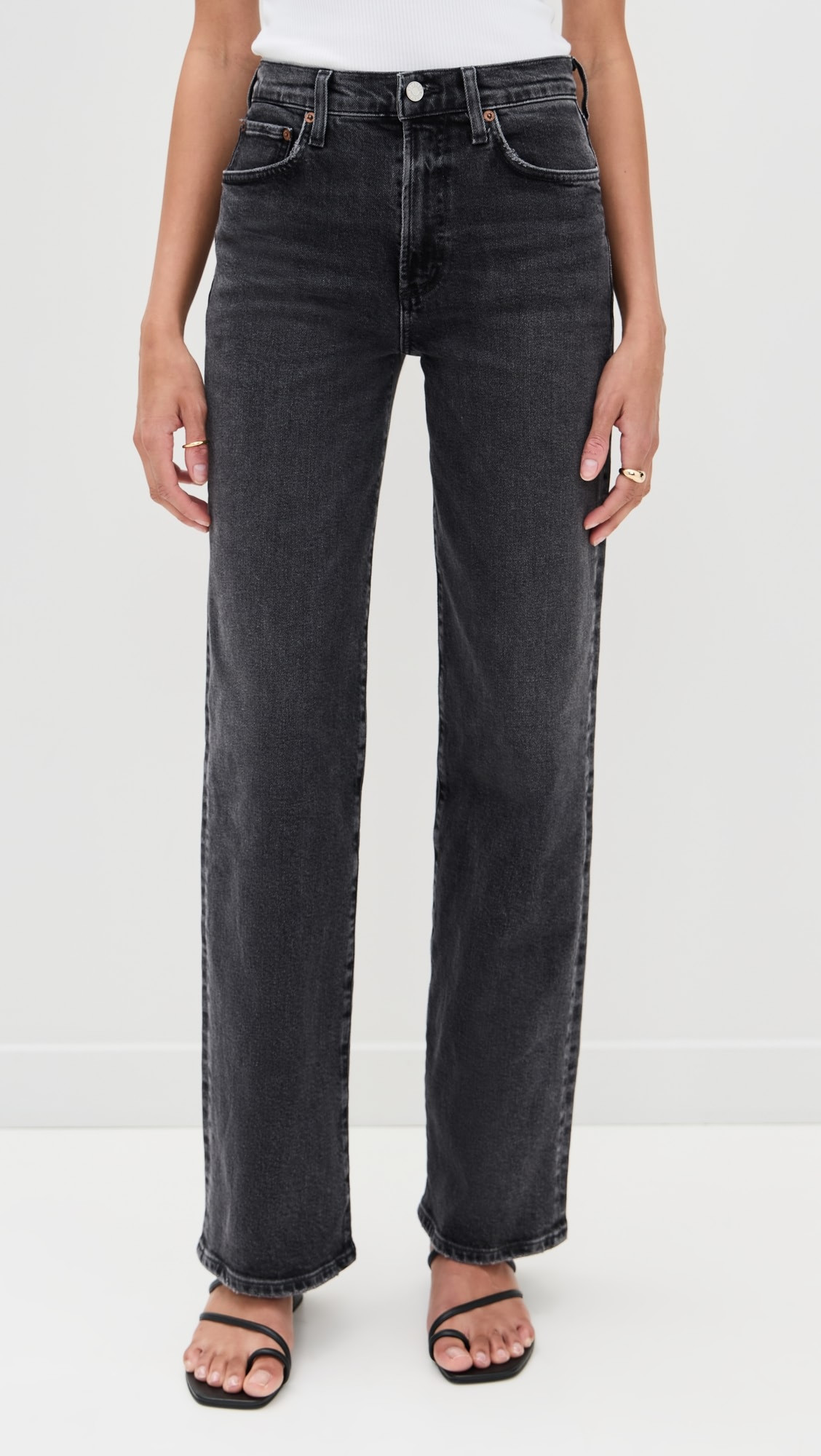Harper Jeans Mid Rise Relaxed Straight | Shopbop