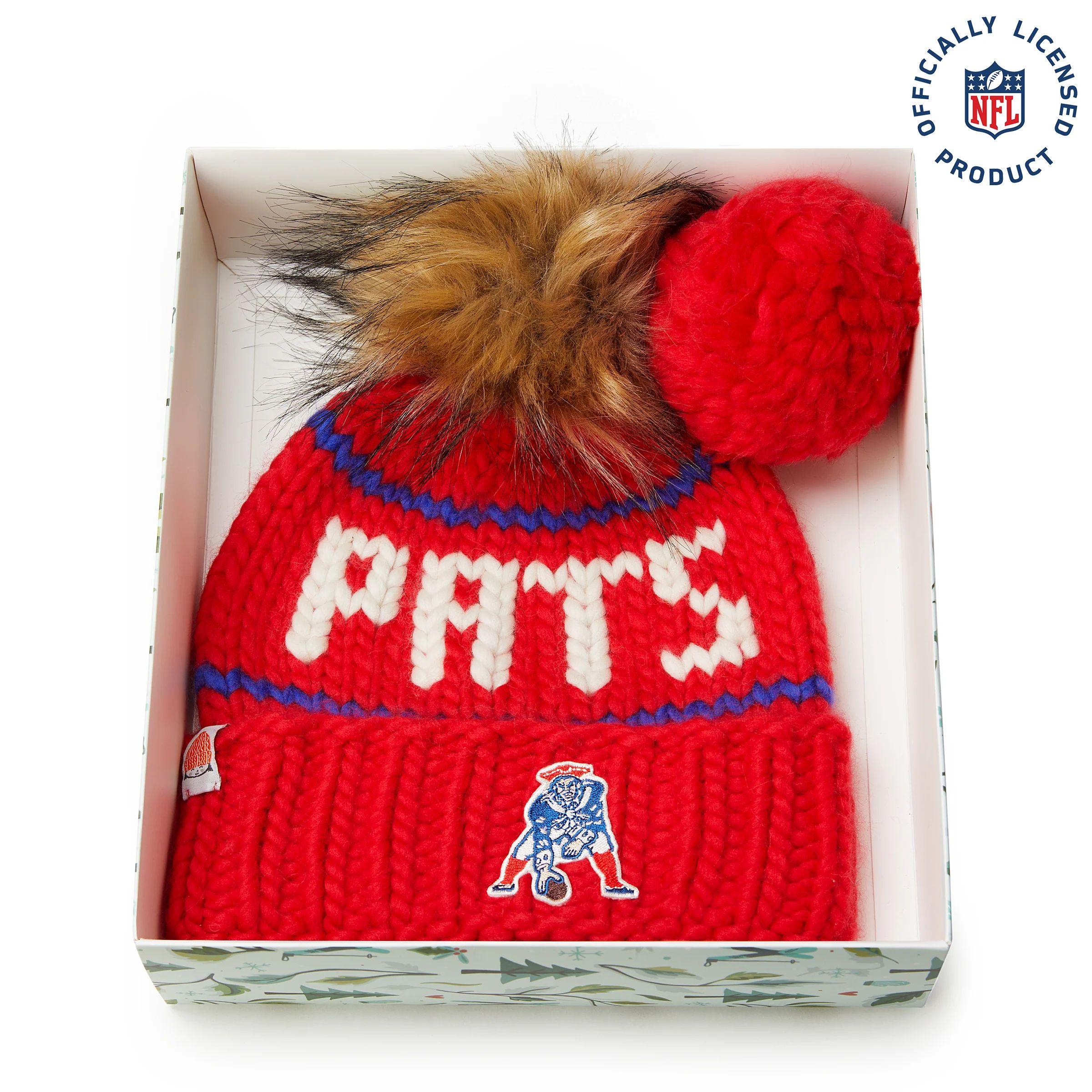 The Retro Pats NFL Beanie Gift Set | Sh*t That I Knit