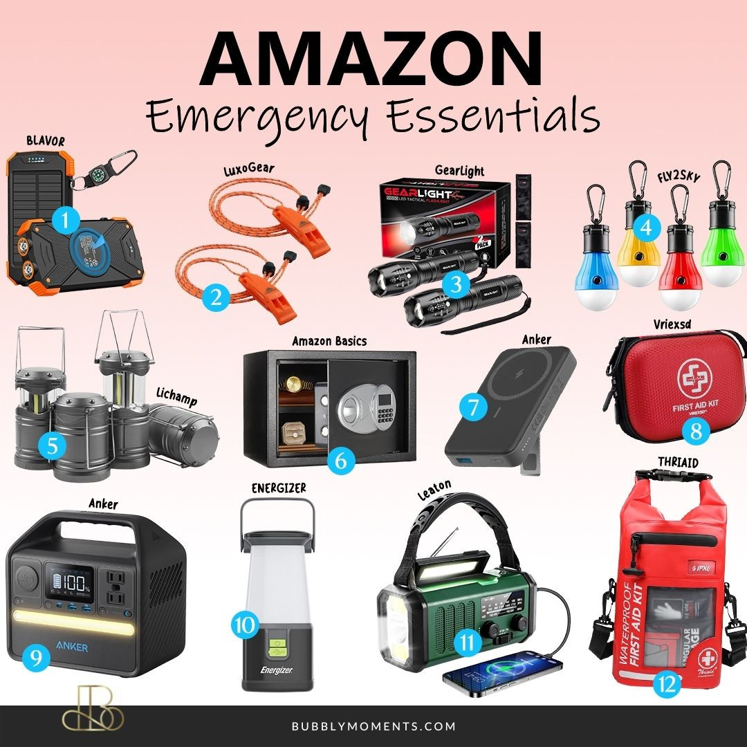 Be ready for the unexpected with these Emergency Essentials from Amazon. These simple items are great to keep at home, in your car, or in your bag. They can help you stay safe and prepared during power outages, travel delays, or small emergencies.
Having a few emergency essentials ready can make life easier when something unexpected happens. These helpful finds are practical, easy to store, and good to have just in case.
If you’re building an emergency kit or adding useful items to your home, these are great essentials to keep nearby. Tap the product images to check them out and save this post so you can find them later in my LTK shop.
#LTKFinds #LTKAmazon #LTKHome #LTKDailyFinds #LTKMustHave #LTKHomeEssentials #LTKCreator #LTKTrending #EmergencyEssentials #EmergencyKit #HomeSafety #SafetyFirst #FamilyPreparedness #EverydayEssentials #AmazonFinds #AmazonFavorites #HomeMustHaves #BePrepared 

 