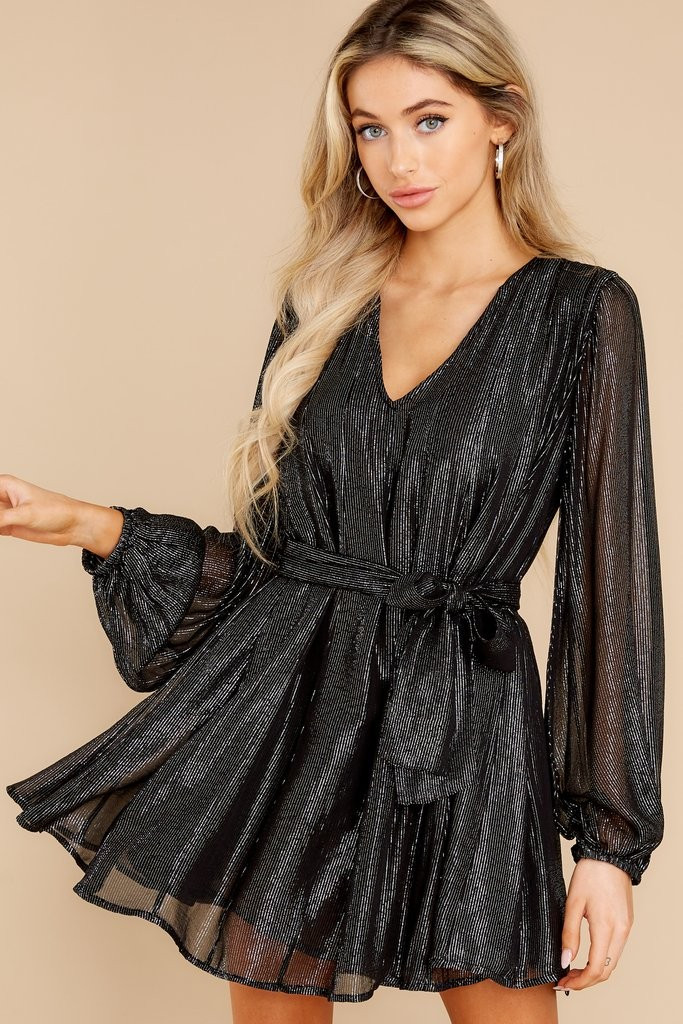 Namita Marbella Black Dress | Red Dress 