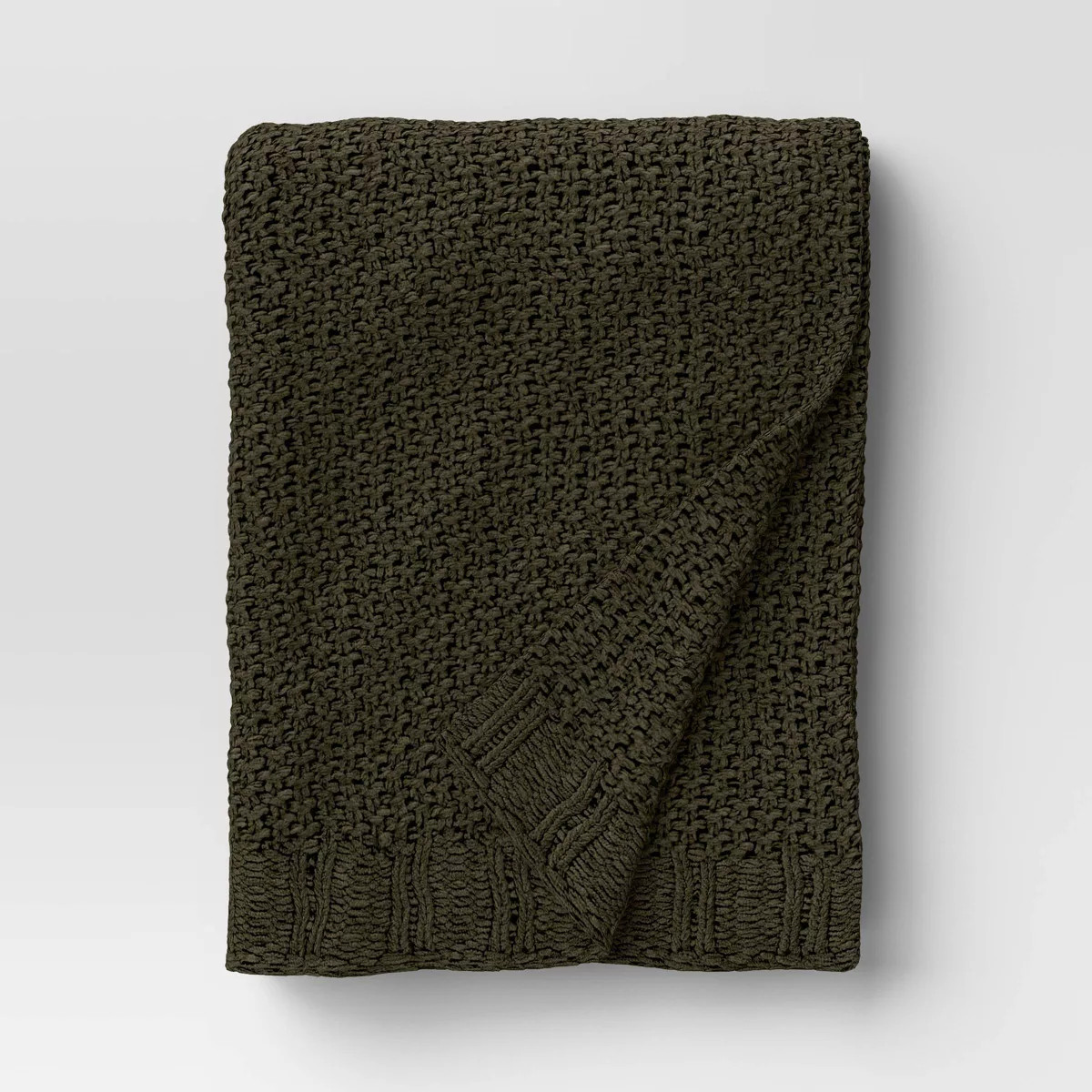 50"x60" Chenille Knit Throw Pillow - Threshold™ | Target