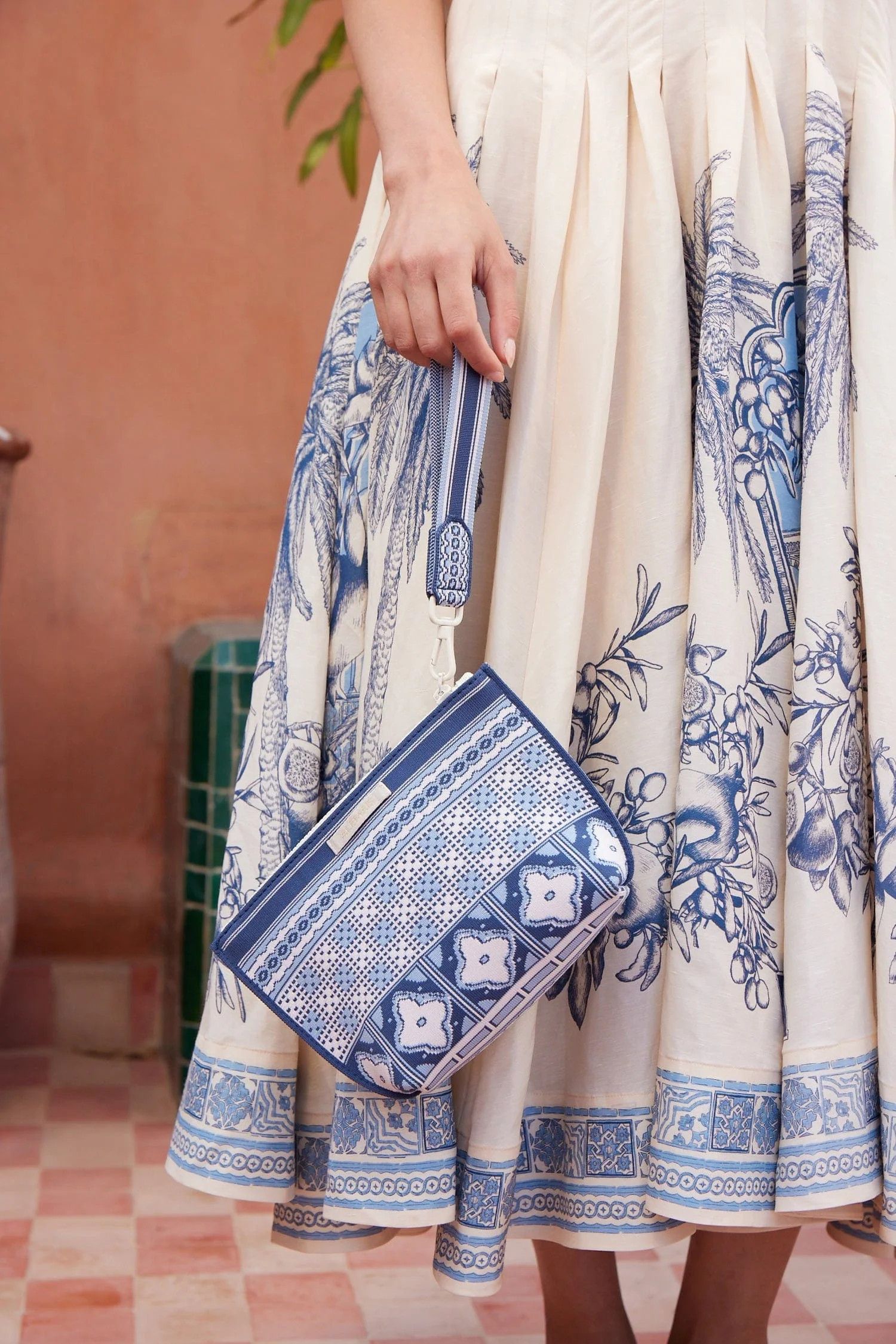 VILLA ROMANTICA JACQUARD POUCH | Alemais (AU, US, UK)