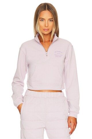 WellBeing + BeingWell Mojave Half Zip Pullover in Iris from Revolve.com | Revolve Clothing (Global)