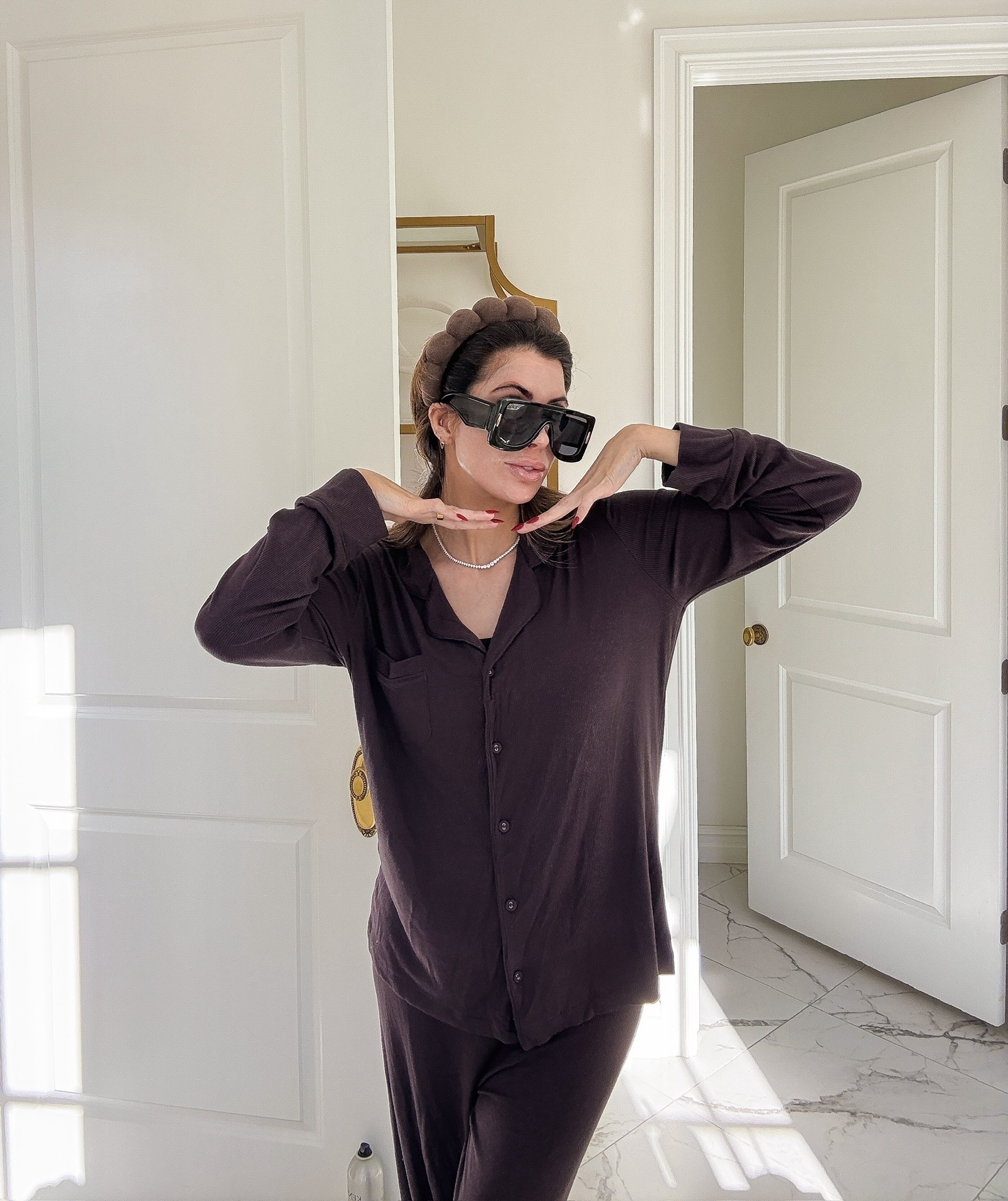 A great holiday gift idea! I love these Skims rib soft lounge sleep set! I’m wearing the color Phoenix in a size Medium! 

Skims pajamas, Christmas Pajamas, Skims, Soft Lounge pajamas, matching pj set, matching pajamas, Ribbed pajamas, Chocolate brown pajamas, Emily Ann Gemma

#LTKHoliday #LTKGiftGuide #LTKmorningroutine