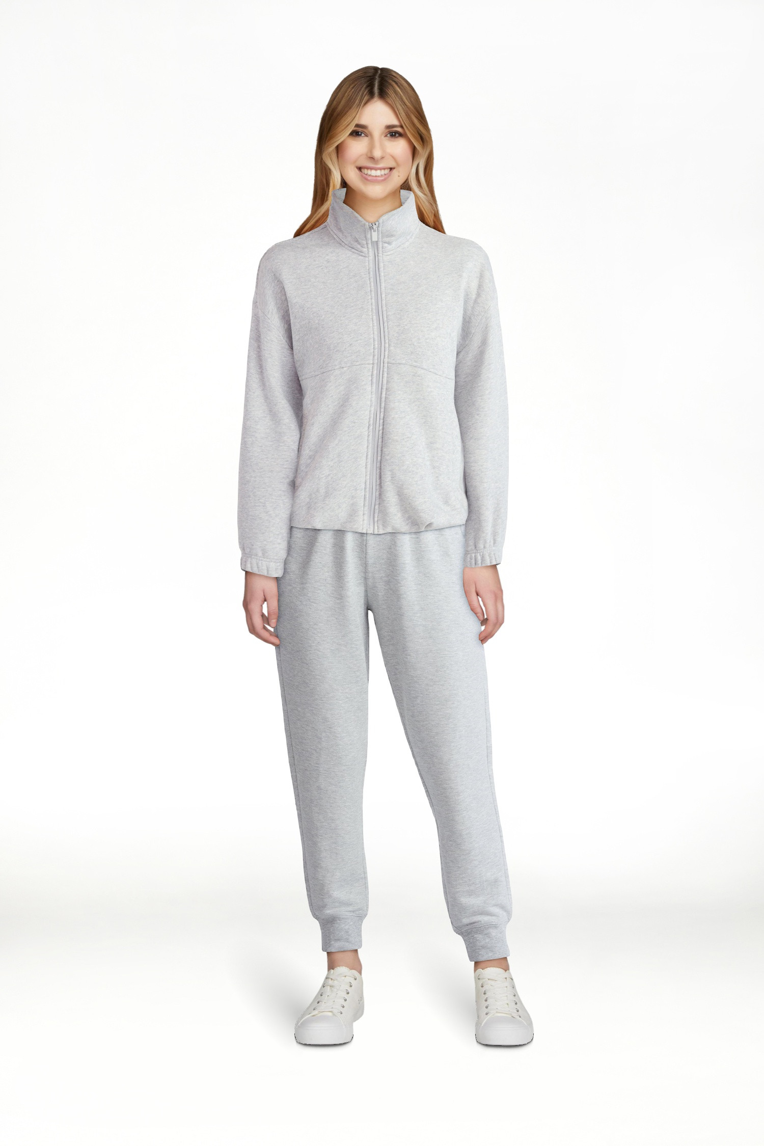 Athletic Works Women's Premium Fleece Active Jacket, Midweight, Sizes XS-4X | Walmart (US)