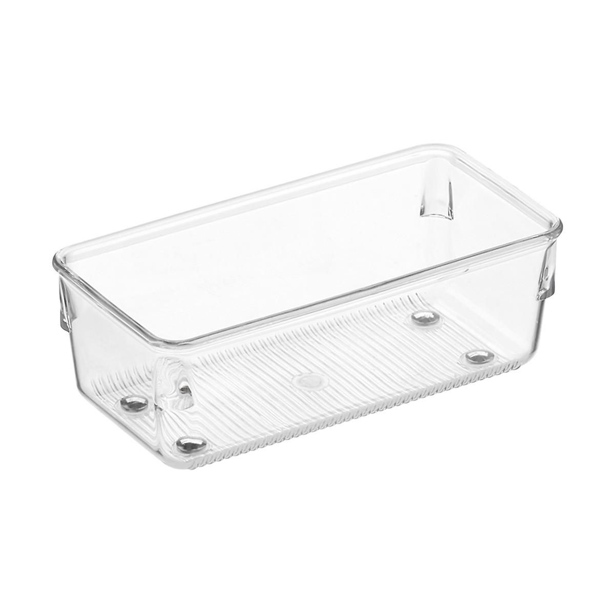 iDESIGN Linus Shallow Drawer Organizer Clear | The Container Store