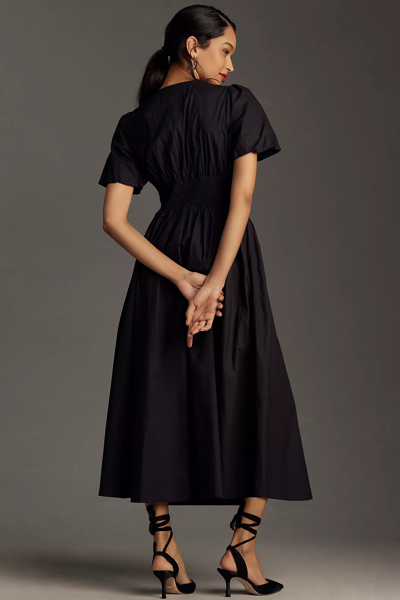 The Katerina Button-Front Dress | Anthropologie (US)