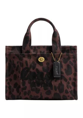 COACH Cargo Tote 26 with Leopard Print | Belk