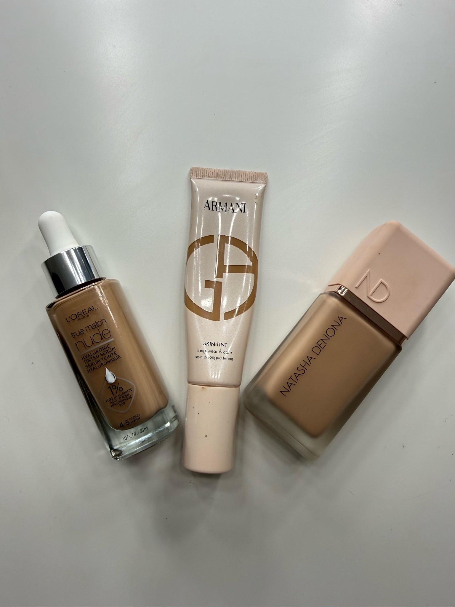 Favorite foundations: drug store, mid range, and high end favorites! Light coverage, medium coverage, and full to buildable.

#LTKmorningroutine #LTKgrwm #LTKBeauty