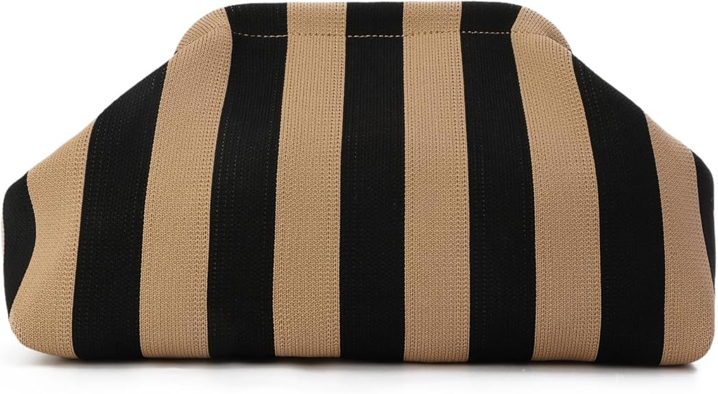 Oweisong Summer Beach Clutch Purses for Women Woven Crochet Handbags Dumpling Clutch Ruched Cloud... | Amazon (US)