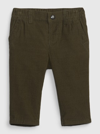 Baby Jersey-Lined Corduroy Pants | Gap (US)